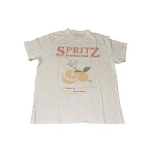 Abercrombie Large Sprite Fruit Market Tee 100% Cotton